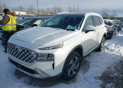 2022 Hyundai Santa Fe Sel z USA, uszkodzony, nr VIN 5NMS3DAJ6NH470491